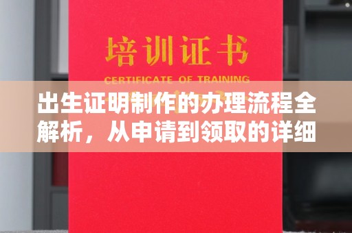 潍坊出生证明制作的办理流程全解析，从申请到领取的详细指南